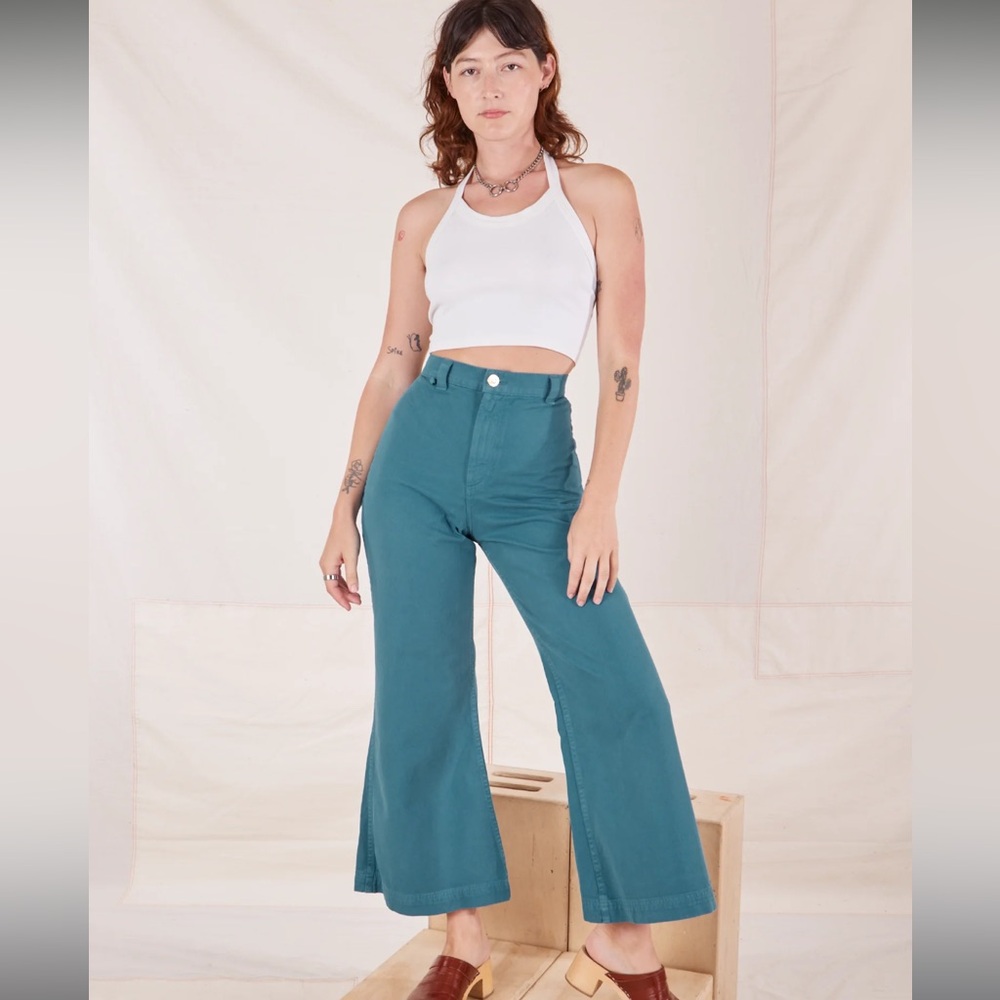 NWOT Big Bud Press Bell Bottoms Navy